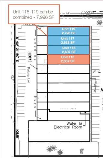 2710 Lancaster Rd, Ottawa, ON K1B 4W8 - Unit 115 -  - Floor Plan - Image 1 of 1