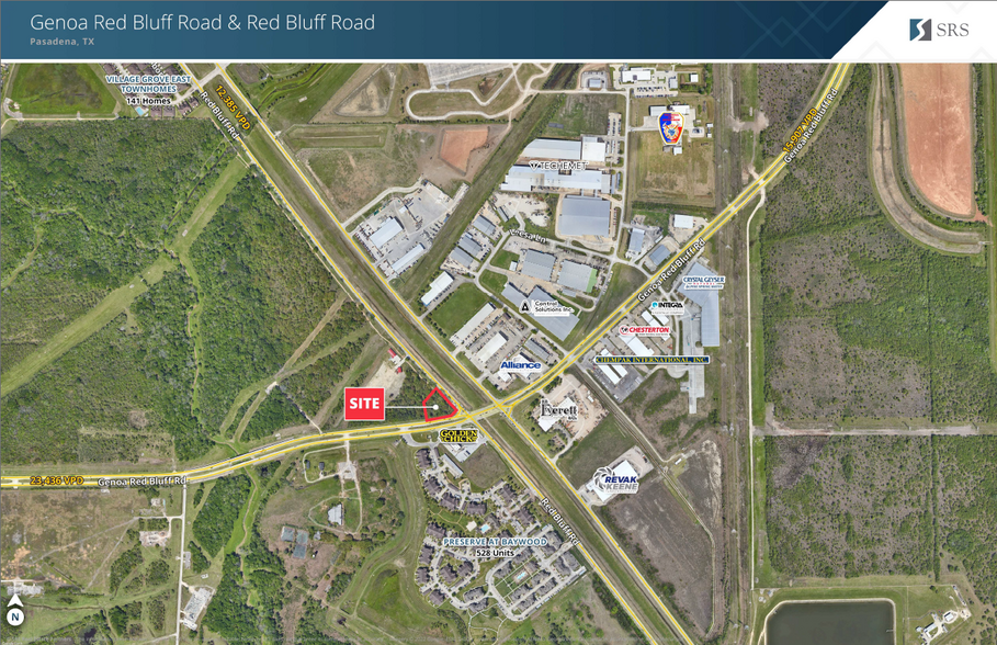 Red Bluff Road & Genoa-Red Bluff, Pasadena, TX for sale - Building Photo - Image 1 of 2