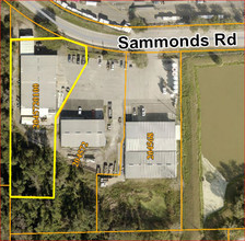 2611 Sammonds Rd, Plant City, FL - aerial  map view