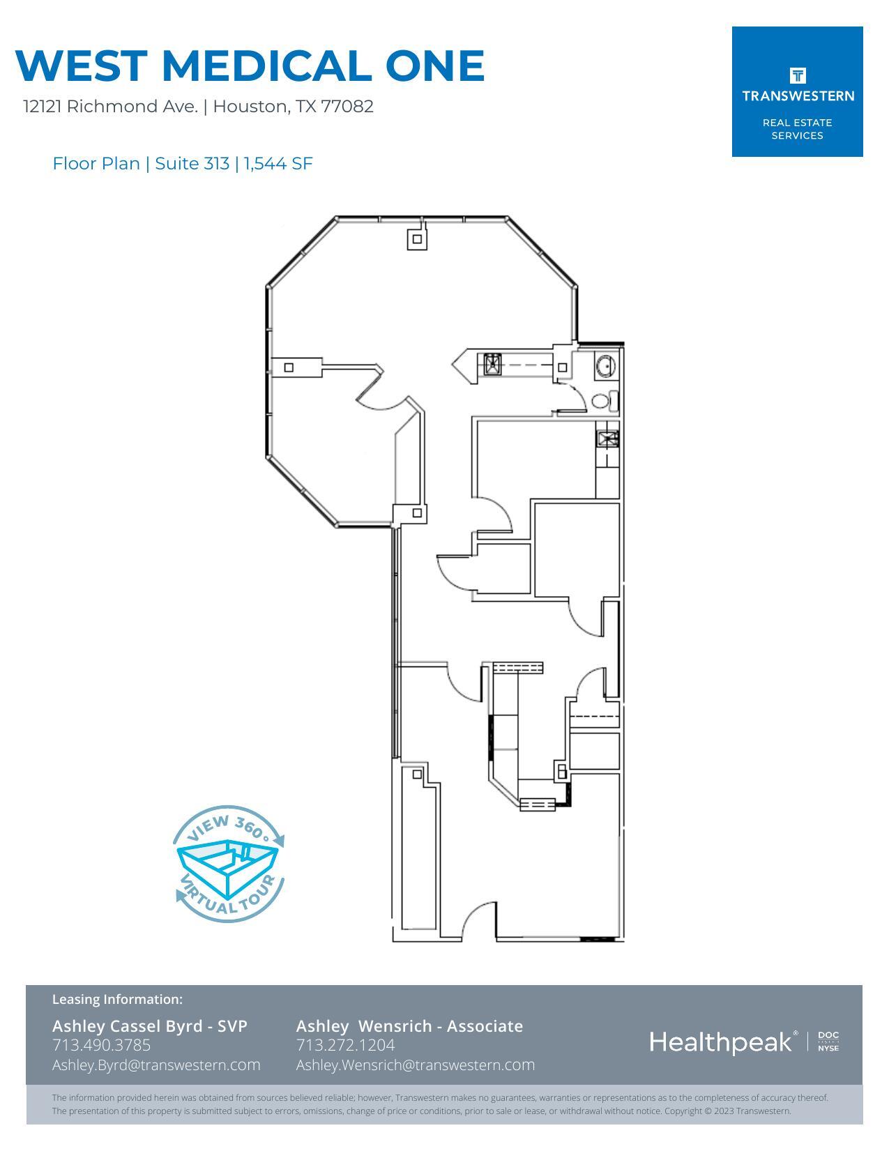 12121 Richmond Ave, Houston, TX to rent Floor Plan- Image 1 of 1