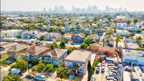 2506 S Budlong Ave, Los Angeles, CA for sale - Aerial - Image 2 of 3