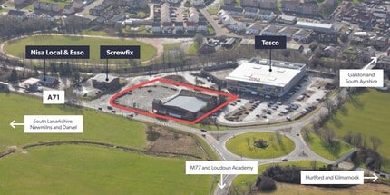 Newmilns Rd, Galston, EAY - AERIAL  map view - Image1