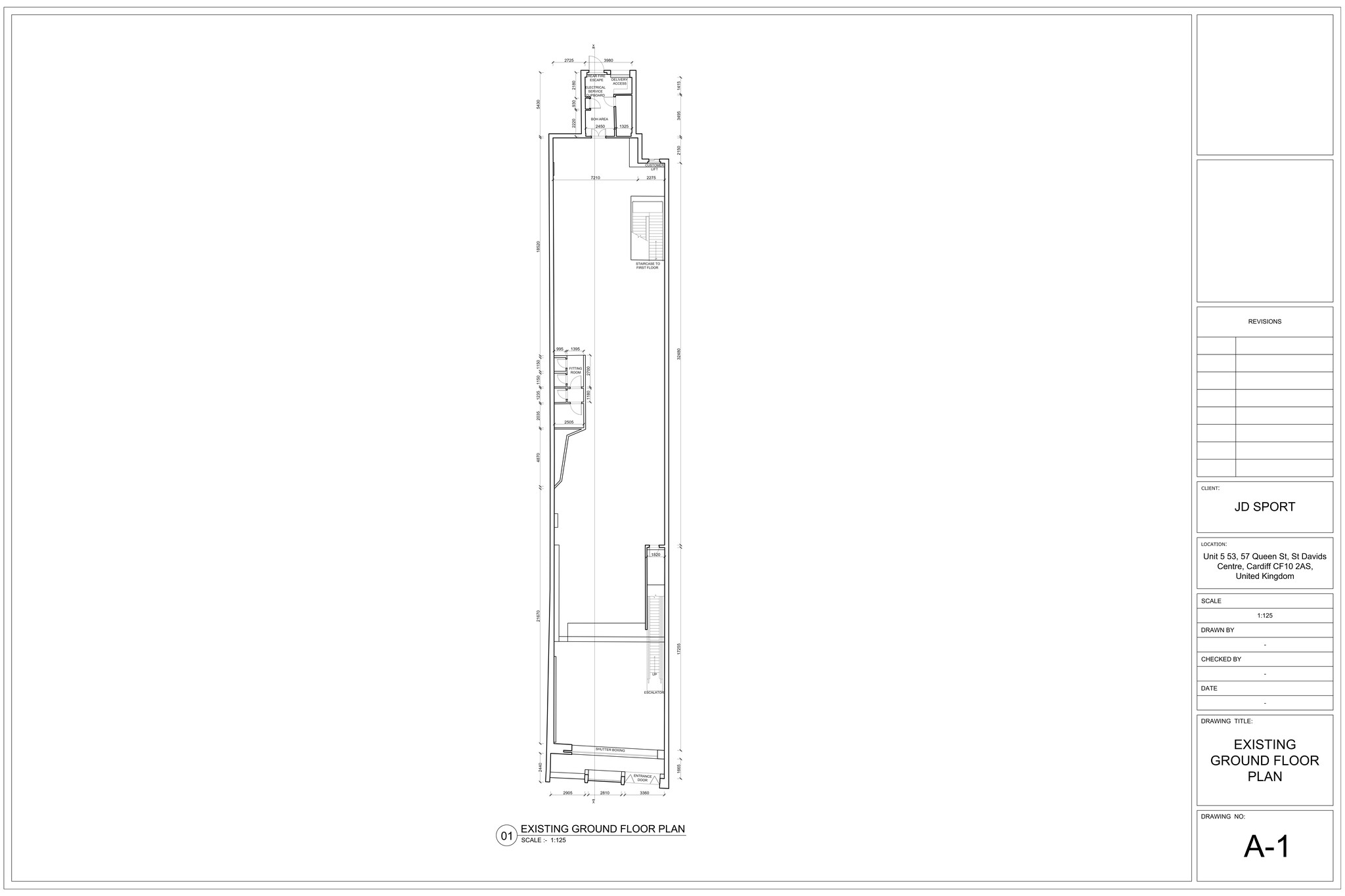 53-57 Queen St, Cardiff for rent Site Plan- Image 1 of 1