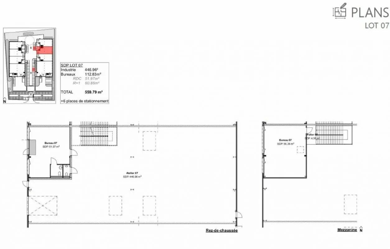 Light Industrial in Heyrieux to rent Floor Plan- Image 1 of 11