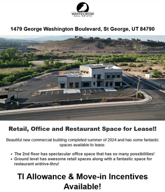 More details for River Road & 1450 S, Saint George, UT - Office/Retail, Retail for Rent