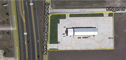 726 NPID, Corpus Christi, TX - aerial  map view