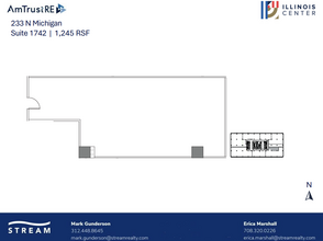 233 N Michigan Ave, Chicago, IL for rent Floor Plan- Image 1 of 1