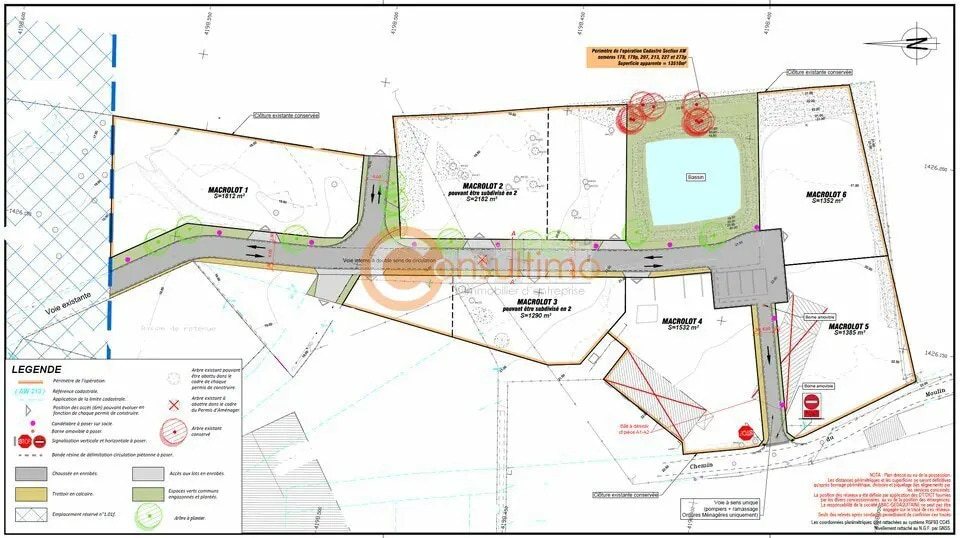 Land in Ambarès-et-Lagrave for sale Site Plan- Image 1 of 2