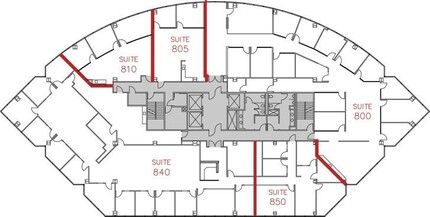 9255 Towne Centre Dr, San Diego, CA for rent Floor Plan- Image 1 of 1