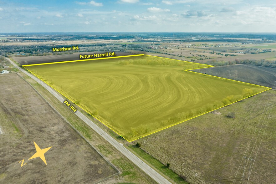 FM 902 & Future Harrell Rd, Howe, TX for sale - Aerial - Image 1 of 5