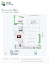 9919 Fairmount Dr SE, Calgary, AB for rent Site Plan- Image 1 of 2