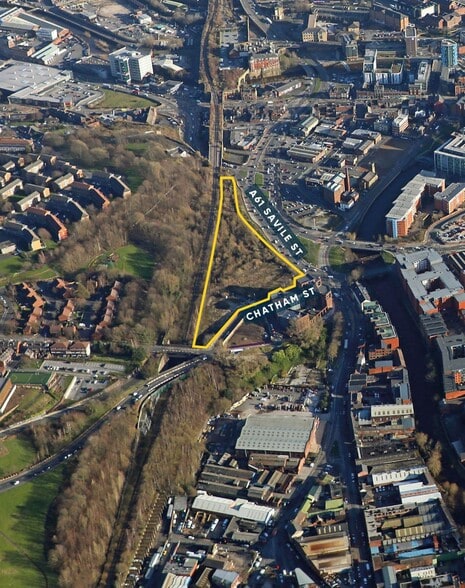 Chatham St, Sheffield for sale - Aerial - Image 2 of 4