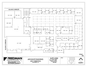 23077 Greenfield Rd, Southfield, MI for rent Floor Plan- Image 1 of 1