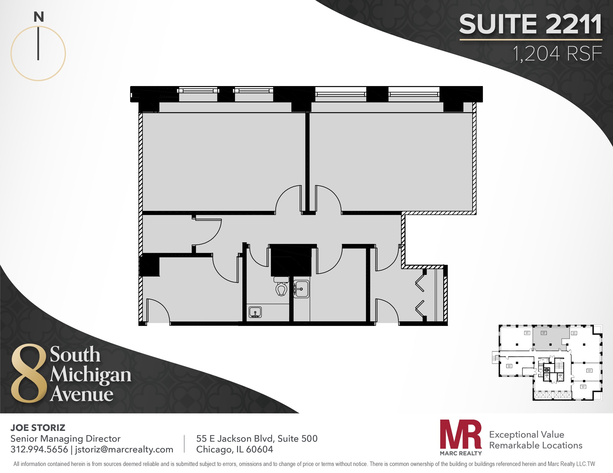 8 S Michigan Ave, Chicago, IL to rent Floor Plan- Image 1 of 1