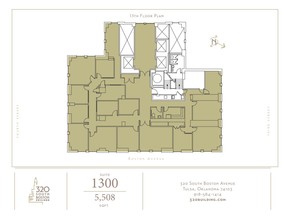 320 S Boston Ave, Tulsa, OK for rent Floor Plan- Image 1 of 1