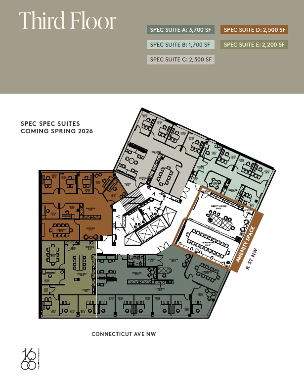 1666 Connecticut Ave NW, Washington, DC to rent Floor Plan- Image 1 of 1