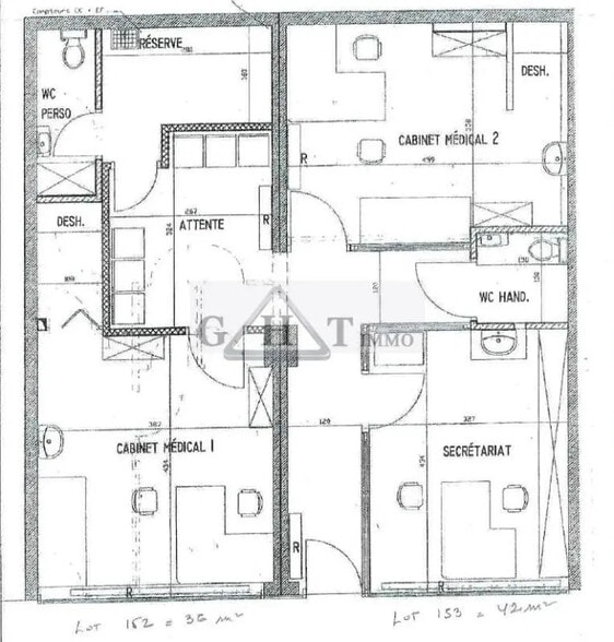 Retail in Vincennes for sale - Floor Plan - Image 3 of 5