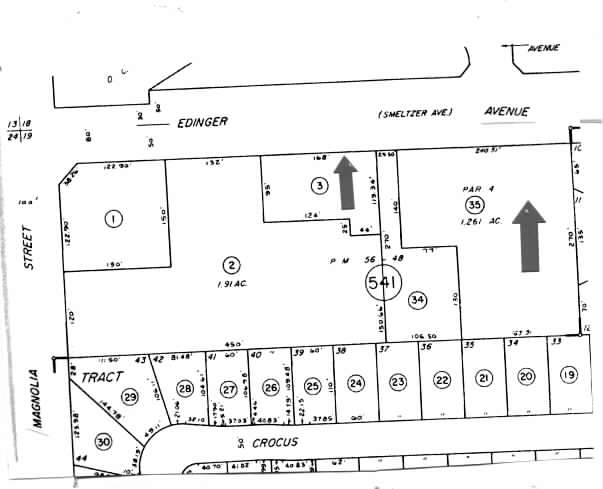 9064-9088 Edinger Ave, Fountain Valley, CA for rent - Plat Map - Image 2 of 3