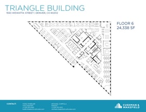1550 Wewatta St, Denver, CO to rent Floor Plan- Image 2 of 24