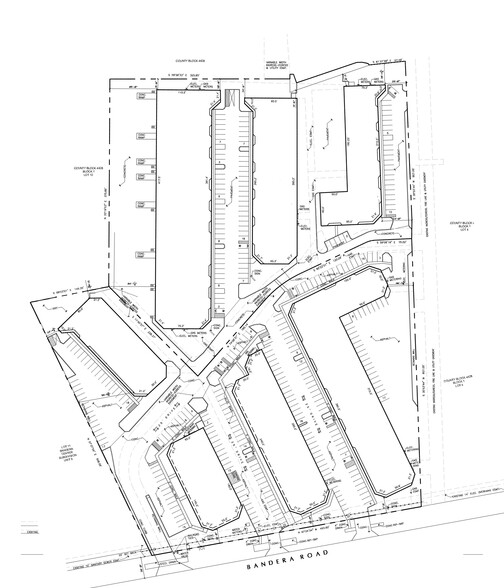 5407-5419 Bandera Rd, San Antonio, TX for rent - Site Plan - Image 2 of 9