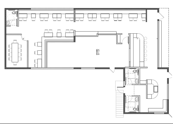 2609 E Cesar Chavez St, Austin, TX to rent Floor Plan- Image 1 of 3