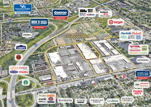 1565-1641 Niagara Falls Blvd, Amherst, NY - aerial  map view