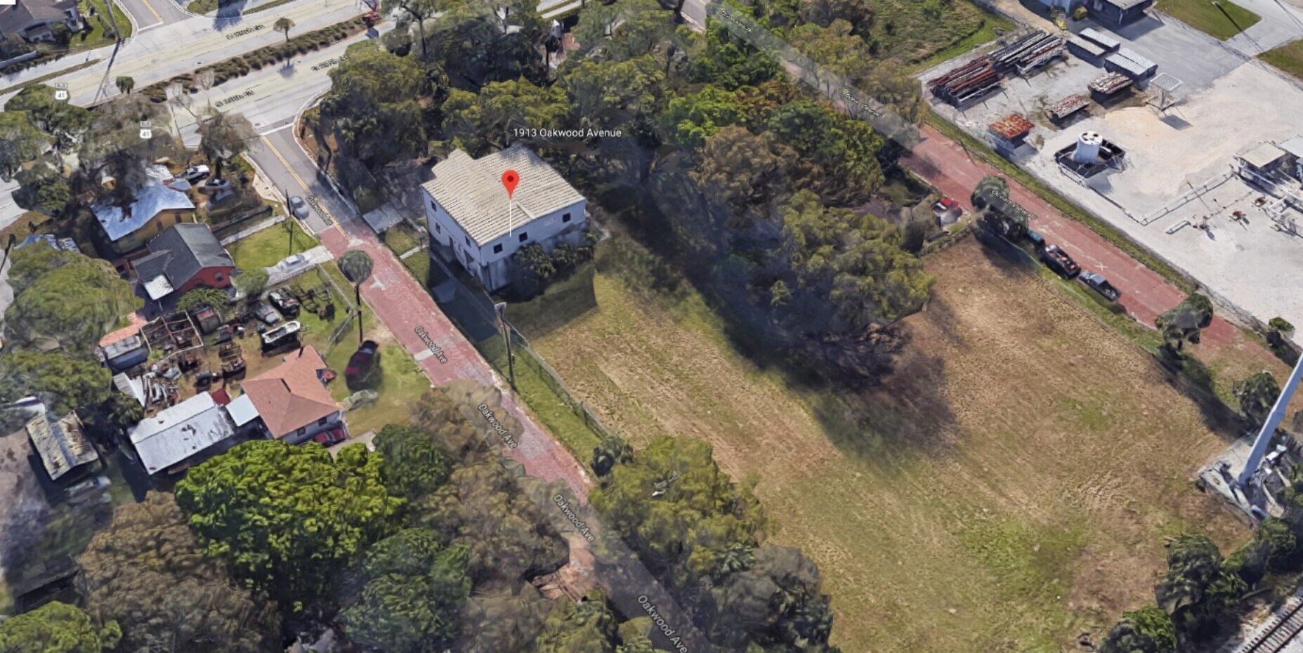 1913 Oakwood Ave, Tampa, FL for sale Aerial- Image 1 of 1