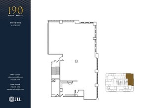 190 S La Salle St, Chicago, IL to rent Floor Plan- Image 2 of 2