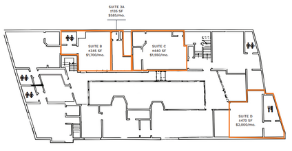 1334 Westwood Blvd, Los Angeles, CA for rent Floor Plan- Image 1 of 1