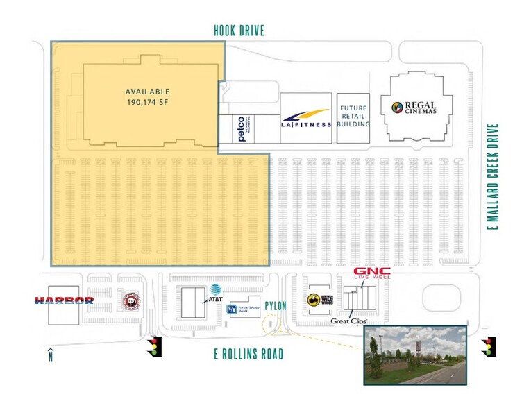 400 E Rollins Rd, Round Lake Beach, IL for rent - Floor Plan - Image 2 of 2