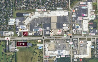 1560 75th St, Downers Grove, IL - AERIAL  map view