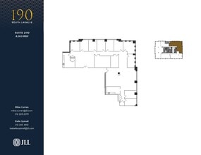 190 S La Salle St, Chicago, IL to rent Floor Plan- Image 1 of 1