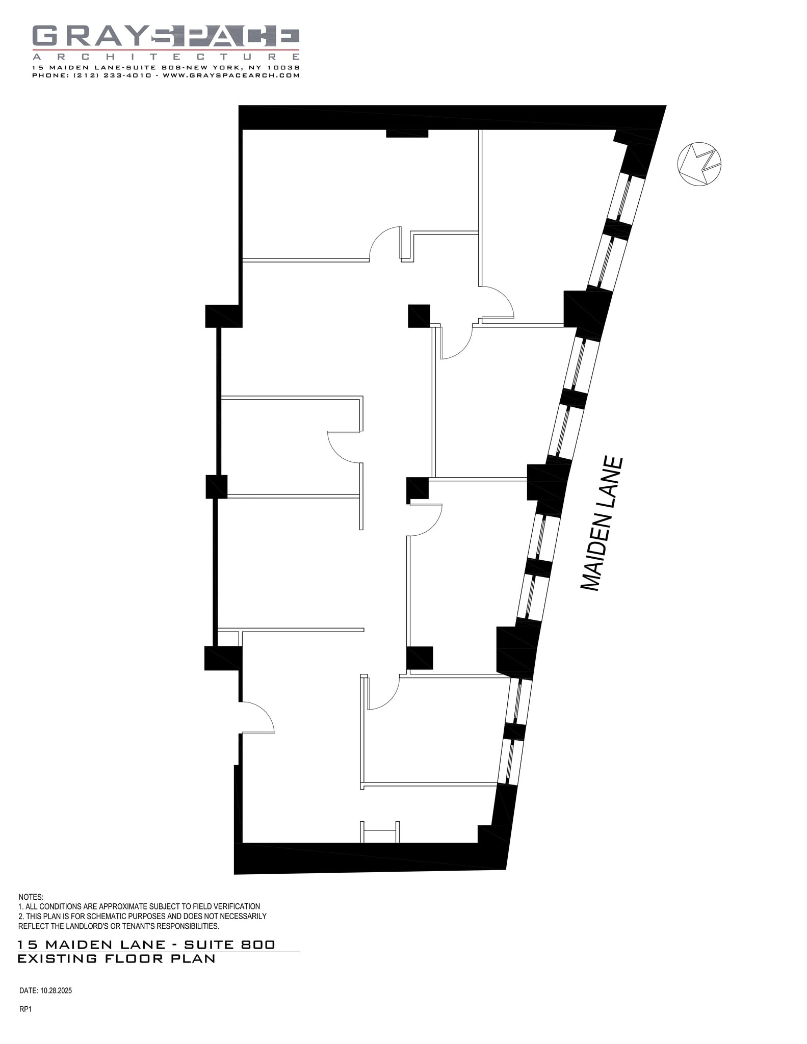 15 Maiden Ln, New York, NY to rent Site Plan- Image 1 of 1