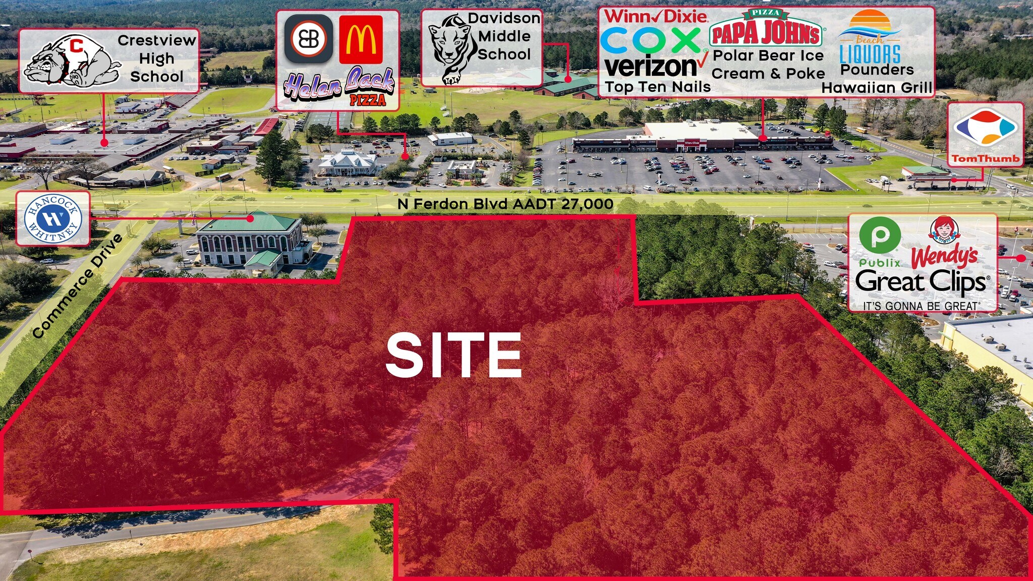 Highway 85 & Airport Road, Crestview, FL for sale Building Photo- Image 1 of 1
