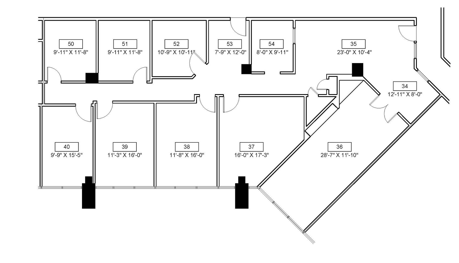 8330-8350 Meadow Rd, Dallas, TX 75231 - Unit 281 - - Floor Plan - Image 1 of 11