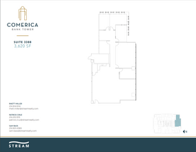 1717 Main St, Dallas, TX for rent Floor Plan- Image 2 of 2