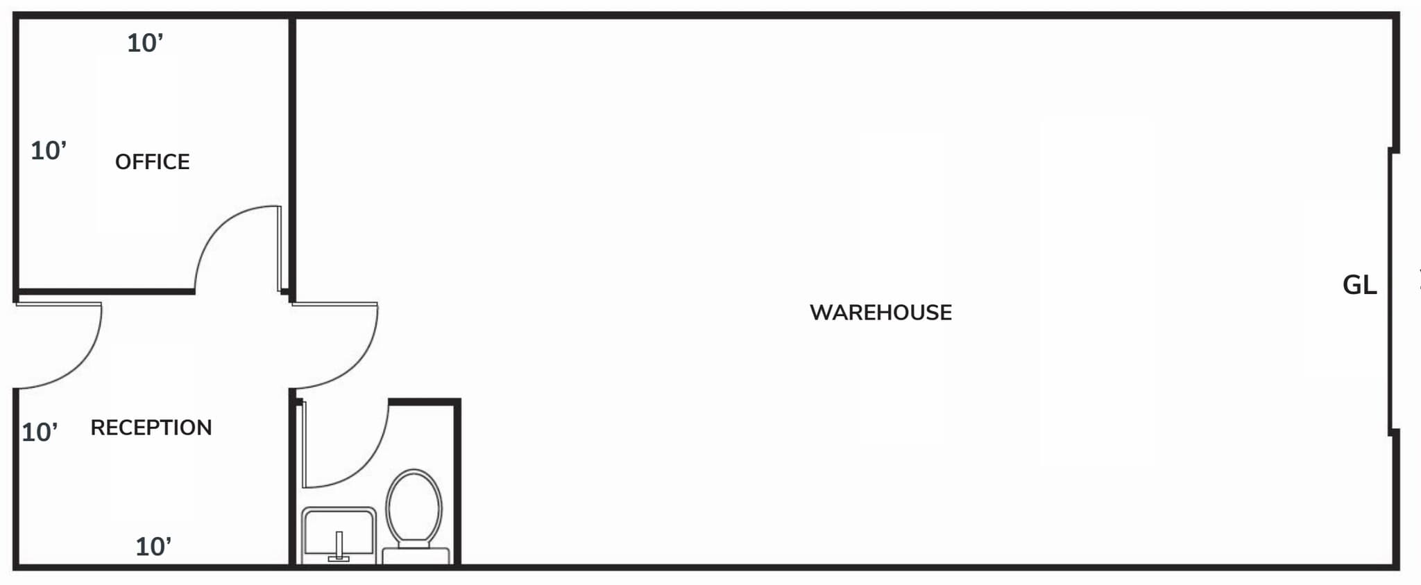 1233-1255 S Wright St, Santa Ana, CA to rent Floor Plan- Image 1 of 1