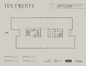 1020 Spring St, Atlanta, GA to rent Floor Plan- Image 1 of 1