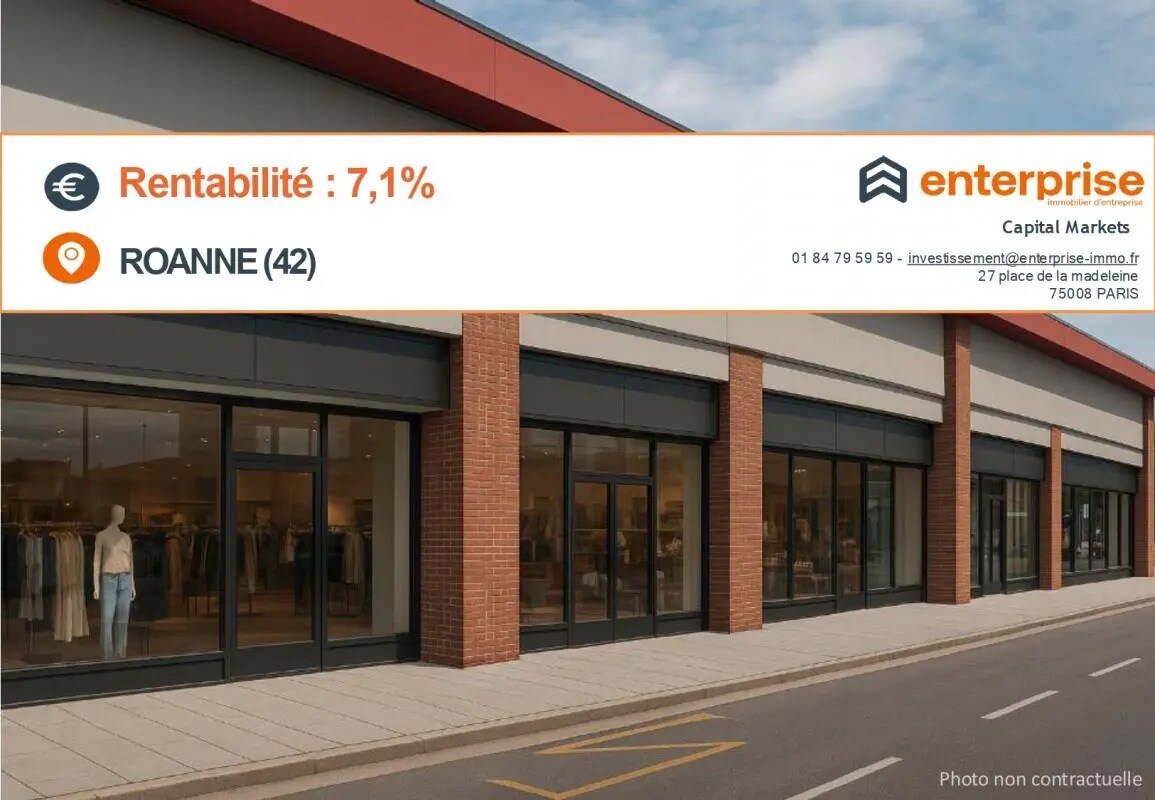 Retail in Roanne for sale Building Photo- Image 1 of 2