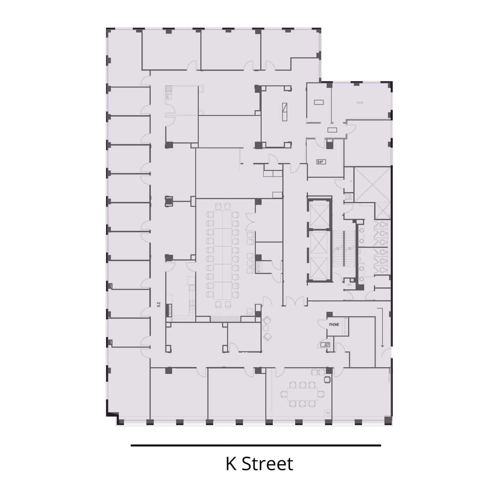 1750 K St NW, Washington, DC to rent Floor Plan- Image 1 of 1