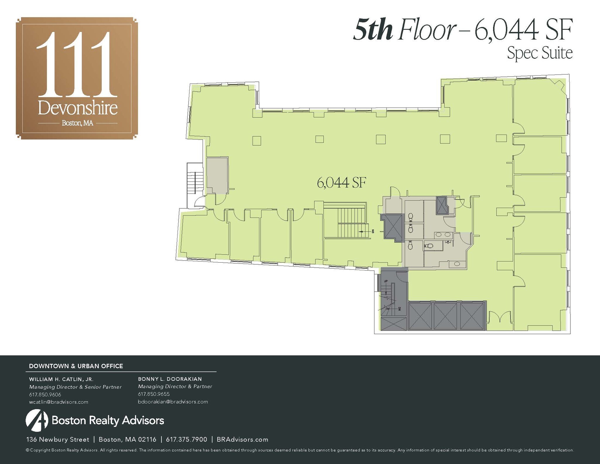 111 Devonshire St, Boston, MA to rent Floor Plan- Image 1 of 1