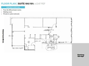 864 S Robertson Blvd, Los Angeles, CA for rent Floor Plan- Image 1 of 1