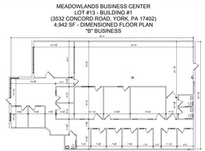 3500-3540 Concord Rd, York, PA for rent Floor Plan- Image 1 of 1