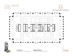 2200 Ross Ave, Dallas, TX for rent Floor Plan- Image 1 of 1