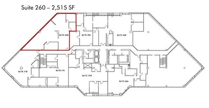 6001 Chatham Center Dr, Savannah, GA for rent Floor Plan- Image 1 of 3