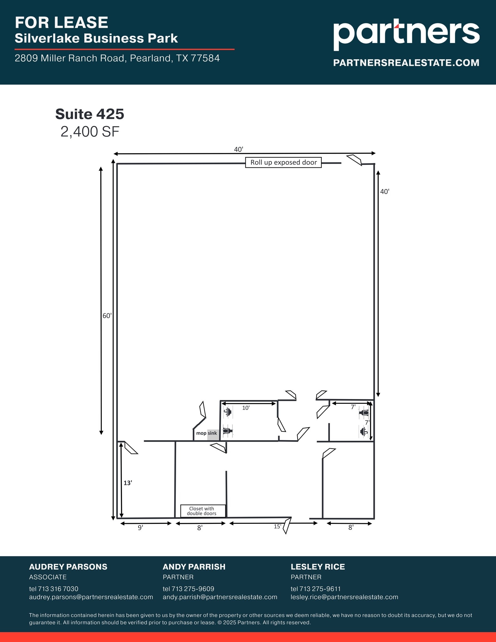 2825 Miller Ranch Rd, Pearland, TX to rent Site Plan- Image 1 of 1