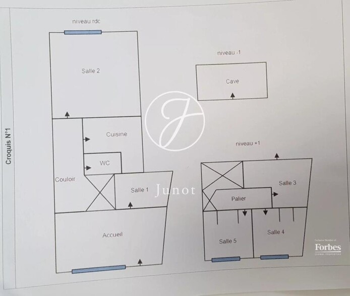 Retail in Paris to rent - Floor Plan - Image 2 of 2