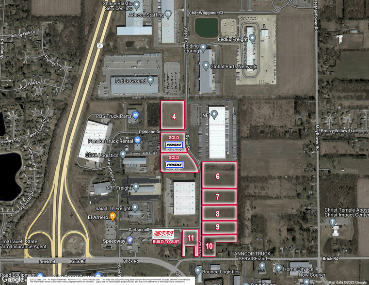 US 31 & Dylan Drive land portfolio of 7 properties for sale on LoopNet.co.uk - Building Photo - Image 1 of 1