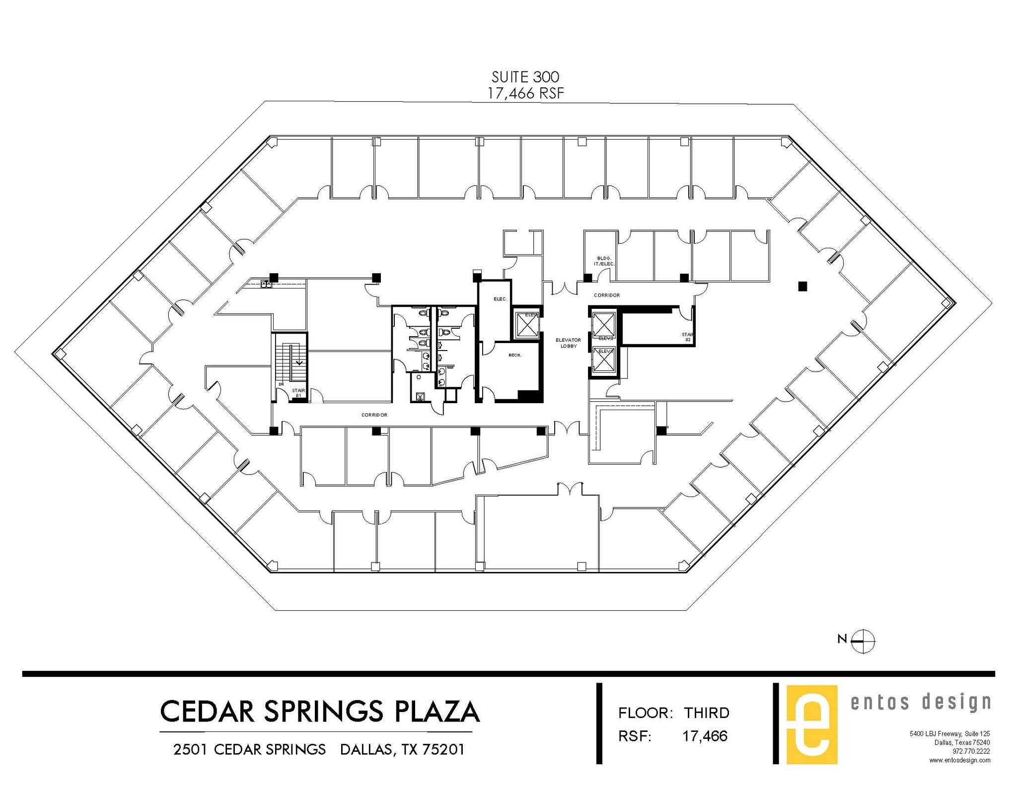 2501 Cedar Springs Rd, Dallas, TX to rent Floor Plan- Image 1 of 1