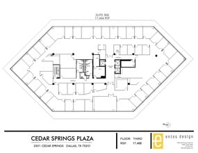 2501 Cedar Springs Rd, Dallas, TX to rent Floor Plan- Image 1 of 1